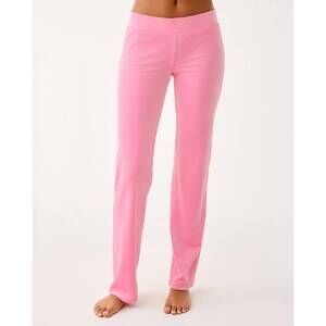 NEW LILLY PULITZER dorsey velour pant in confetti pink